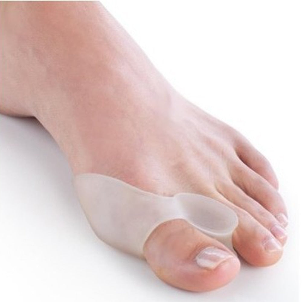 Toe Corrector for Hallux Valgus – Soft Silicone Toe Support Invisible – Daily Wearing Comfort in Shoes | Sansoti
