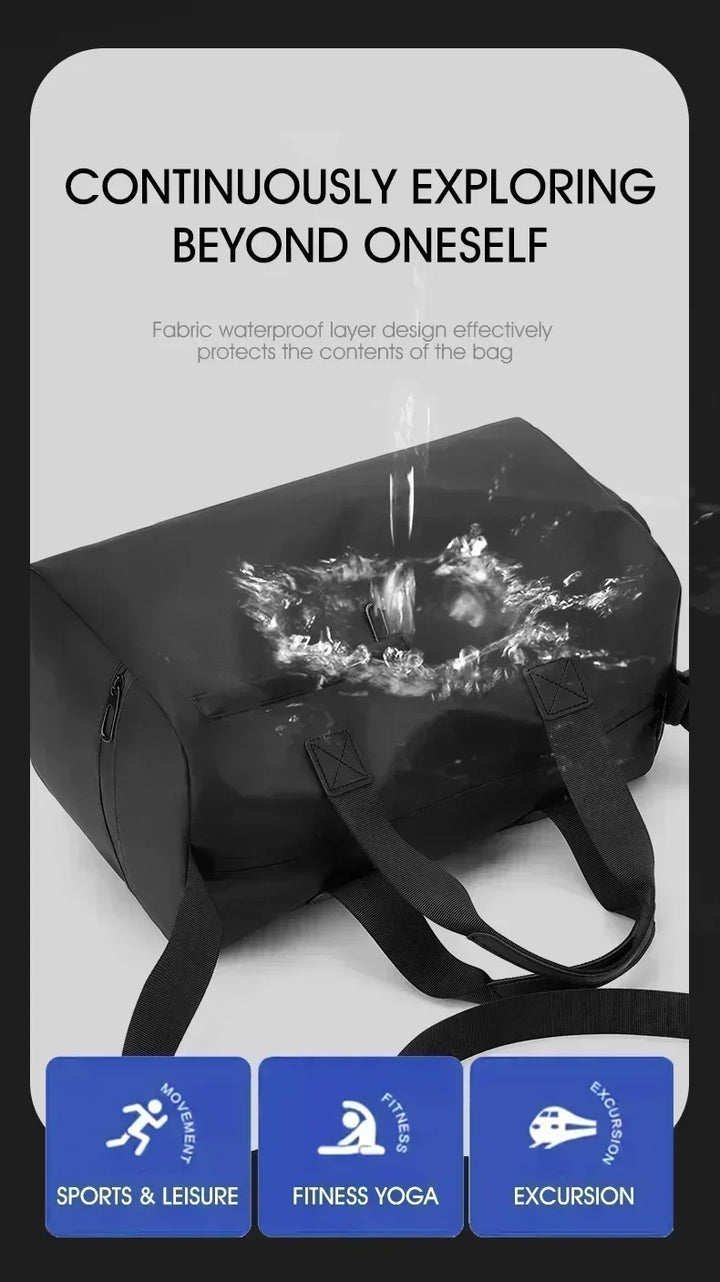 Professional Compartment Duffle Bag: Stylish and Functional Travel Companion
