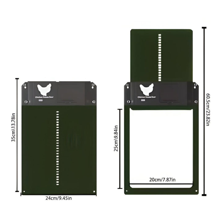 Automatic Chicken Coop Door | Safe and Time-Saving Solution for Poultry