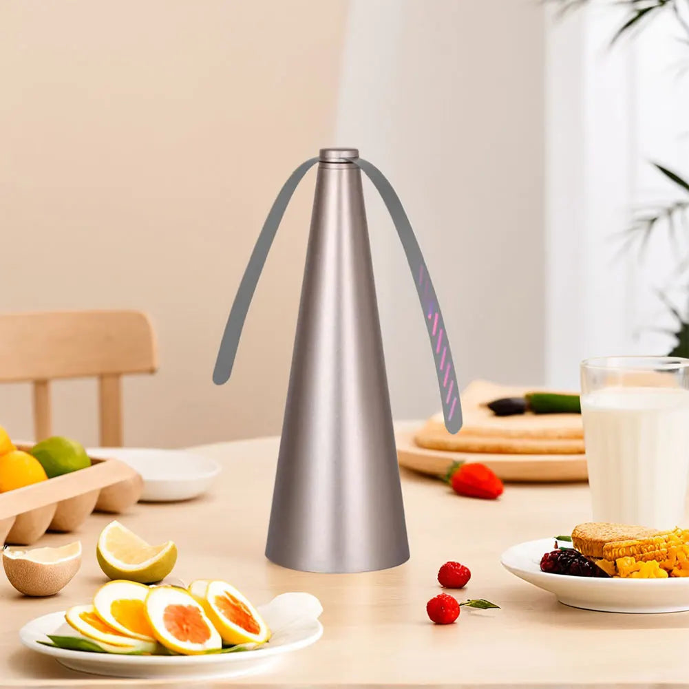 Portable Insect Deterrent Fan with Soft-Touch Blades