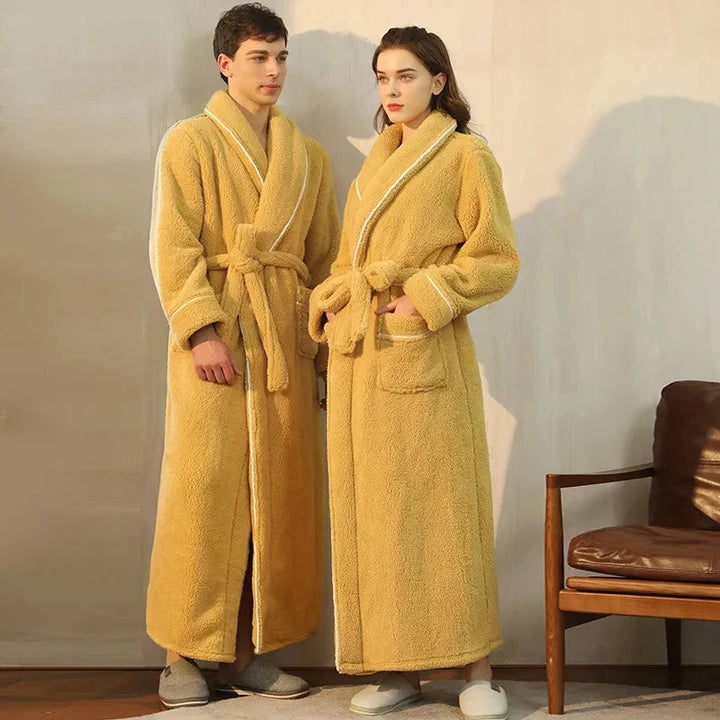 FleeceComfort - Winter Bathrobe in Flannel