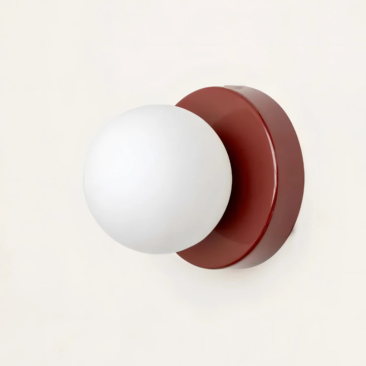 Minimalist Scandinavian Wall Lamp with Glass Cover