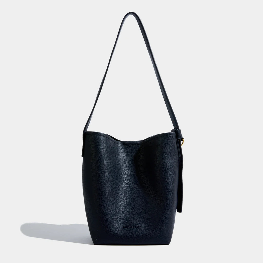 Calla – Vegan Leather Bucket Bag, Crossbody Shoulder Bag