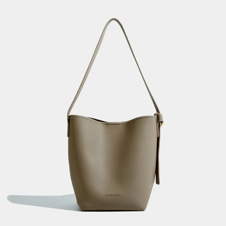Calla – Vegan Leather Bucket Bag, Crossbody Shoulder Bag