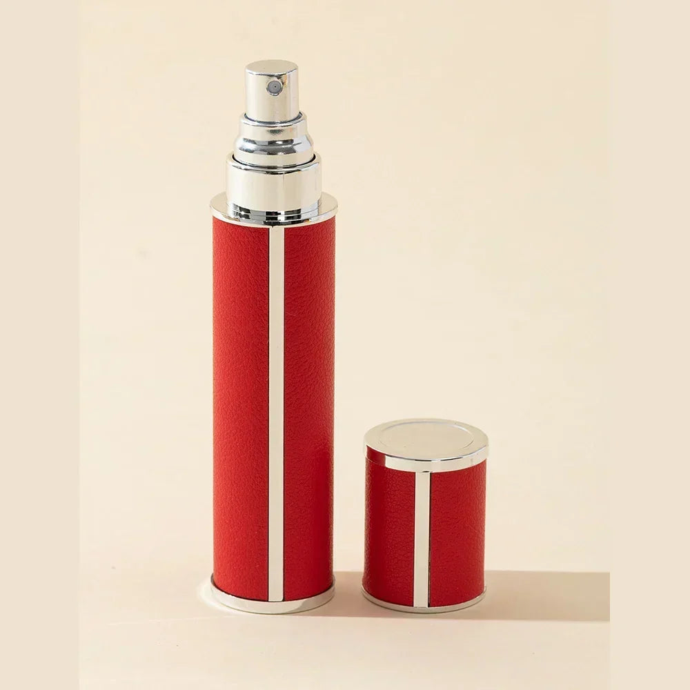 Compact Glass Perfume Atomizer Spray Bottle - 10ml Refillable Travel Size