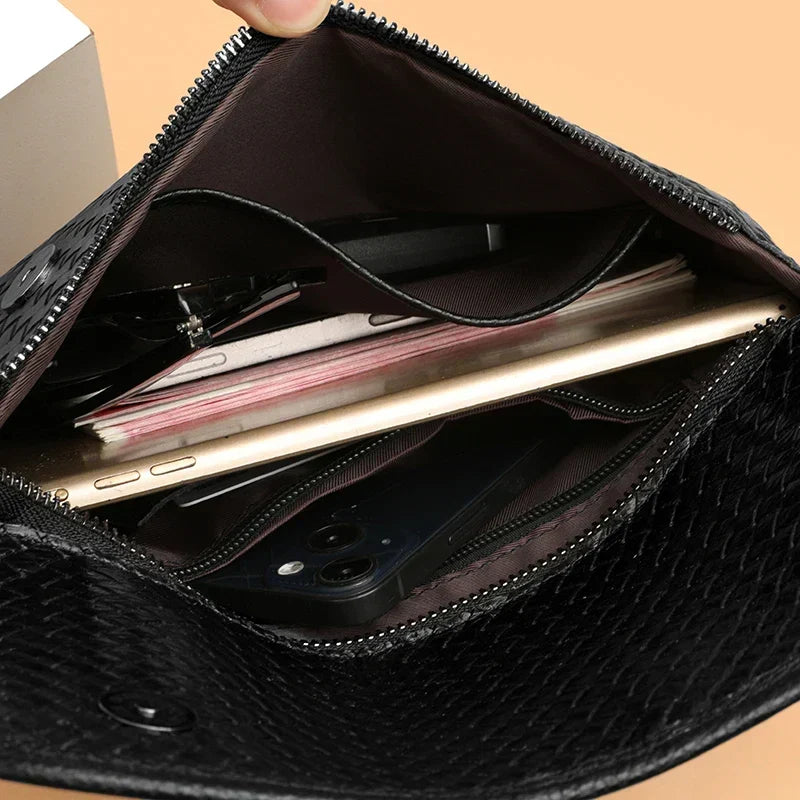 Premium Leather Crossbody Sling Bag for Men – Compact Everyday Shoulder Bag