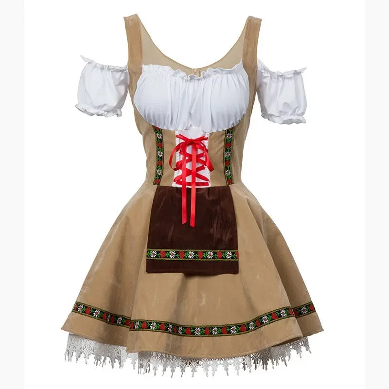 Trendy Oktoberfest Dirndl Dress
