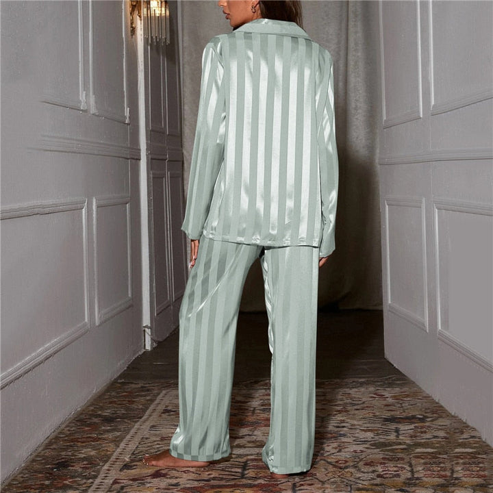 Premium Silk Pajama Set for Women – Luxurious Comfort & Elegant Style