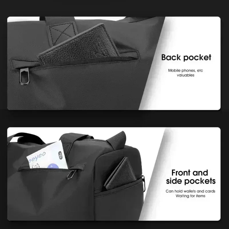 Professional Compartment Duffle Bag: Stylish and Functional Travel Companion