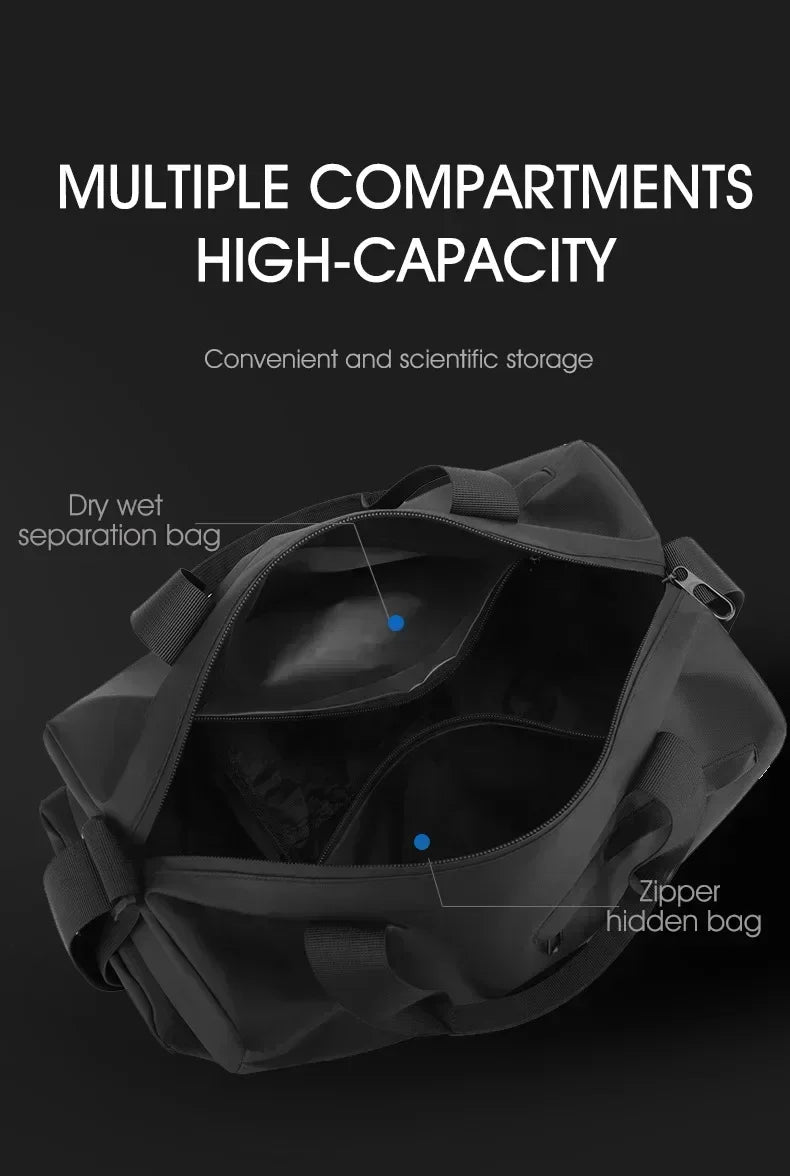 Professional Compartment Duffle Bag: Stylish and Functional Travel Companion