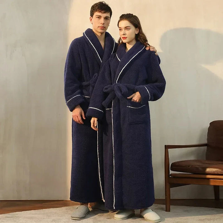 FleeceComfort - Winter Bathrobe in Flannel