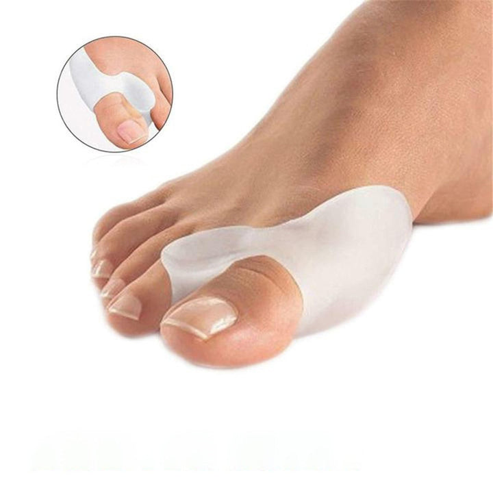 Toe Corrector for Hallux Valgus – Soft Silicone Toe Support Invisible – Daily Wearing Comfort in Shoes | Sansoti
