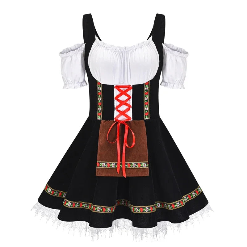 Trendy Oktoberfest Dirndl Dress
