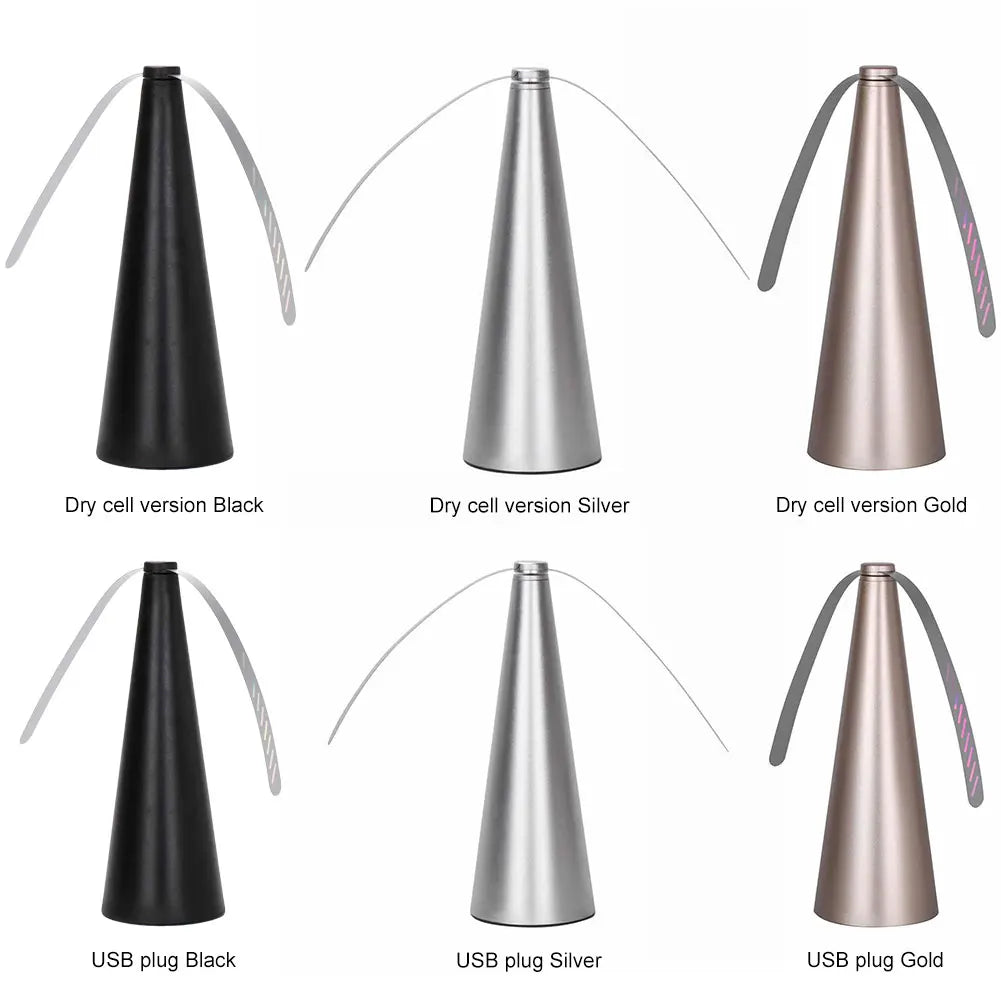 Portable Insect Deterrent Fan with Soft-Touch Blades