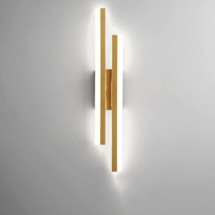 Modern Minimalist Lines Iron Acrylic LED Wall Lamp