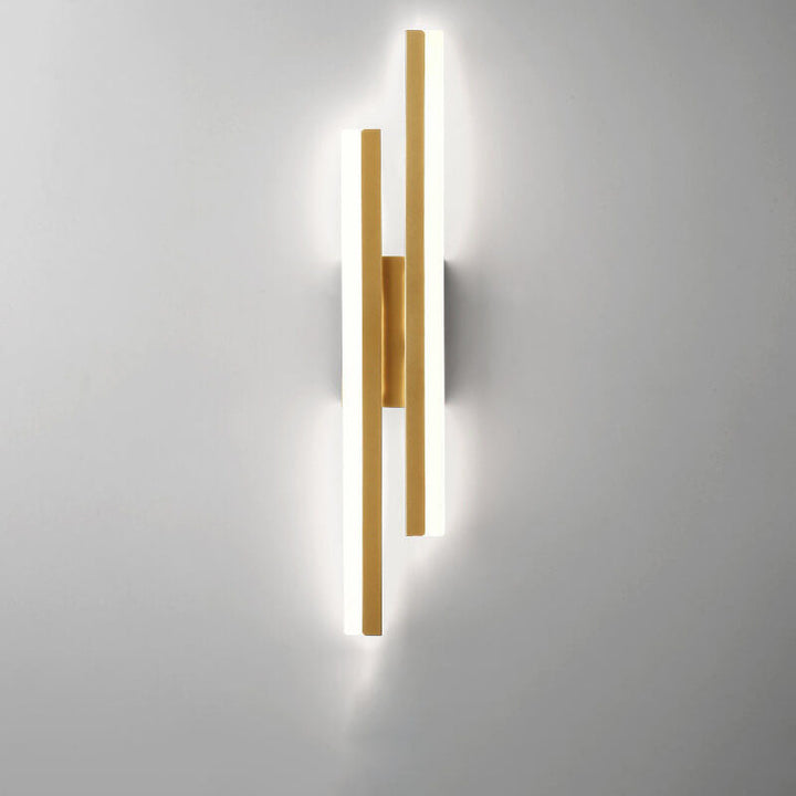 Modern Minimalist Lines Iron Acrylic LED Wall Lamp