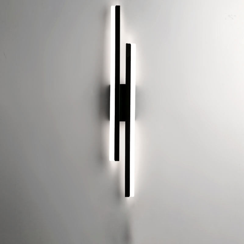 Modern Minimalist Lines Iron Acrylic LED Wall Lamp