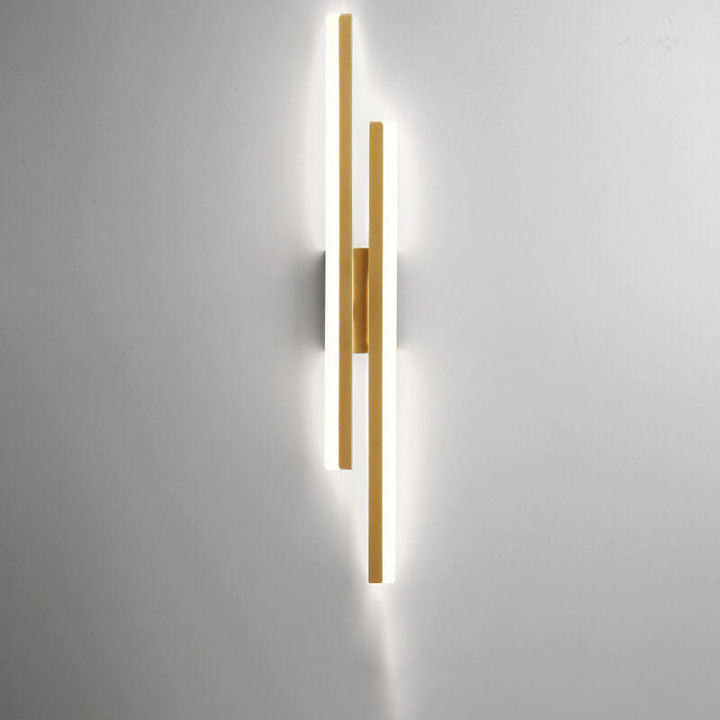 Modern Minimalist Lines Iron Acrylic LED Wall Lamp