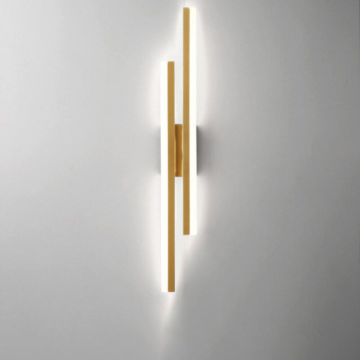 Modern Minimalist Lines Iron Acrylic LED Wall Lamp