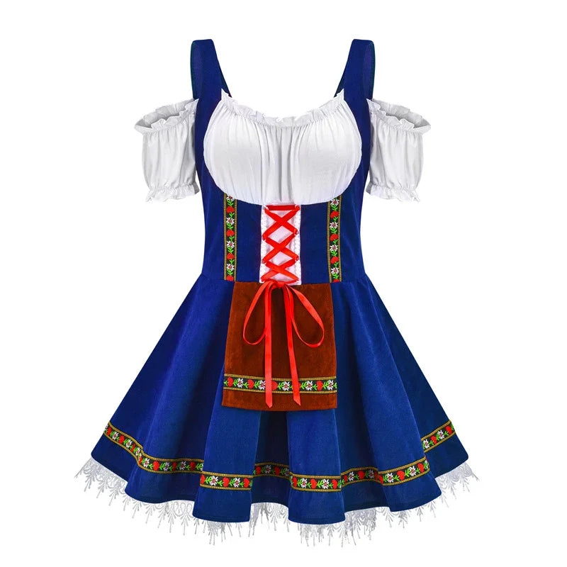 Trendy Oktoberfest Dirndl Dress