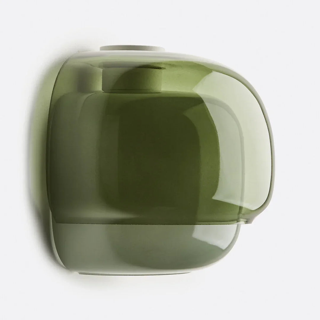 Sanae Modern Colorful Glass Shade Wall Sconce