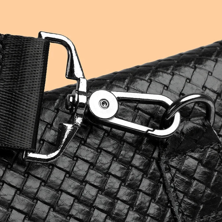 Premium Leather Crossbody Sling Bag for Men – Compact Everyday Shoulder Bag
