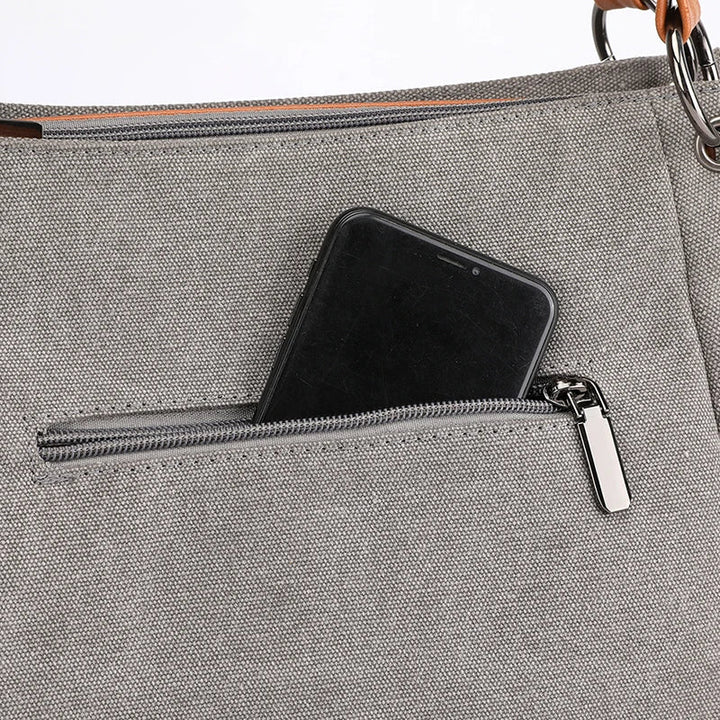 Calla – Canvas Hobo Shoulder Bag, Crossbody Bag