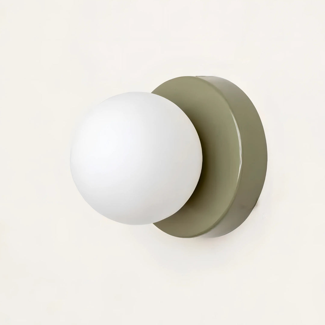 Minimalist Scandinavian Wall Lamp with Glass Cover