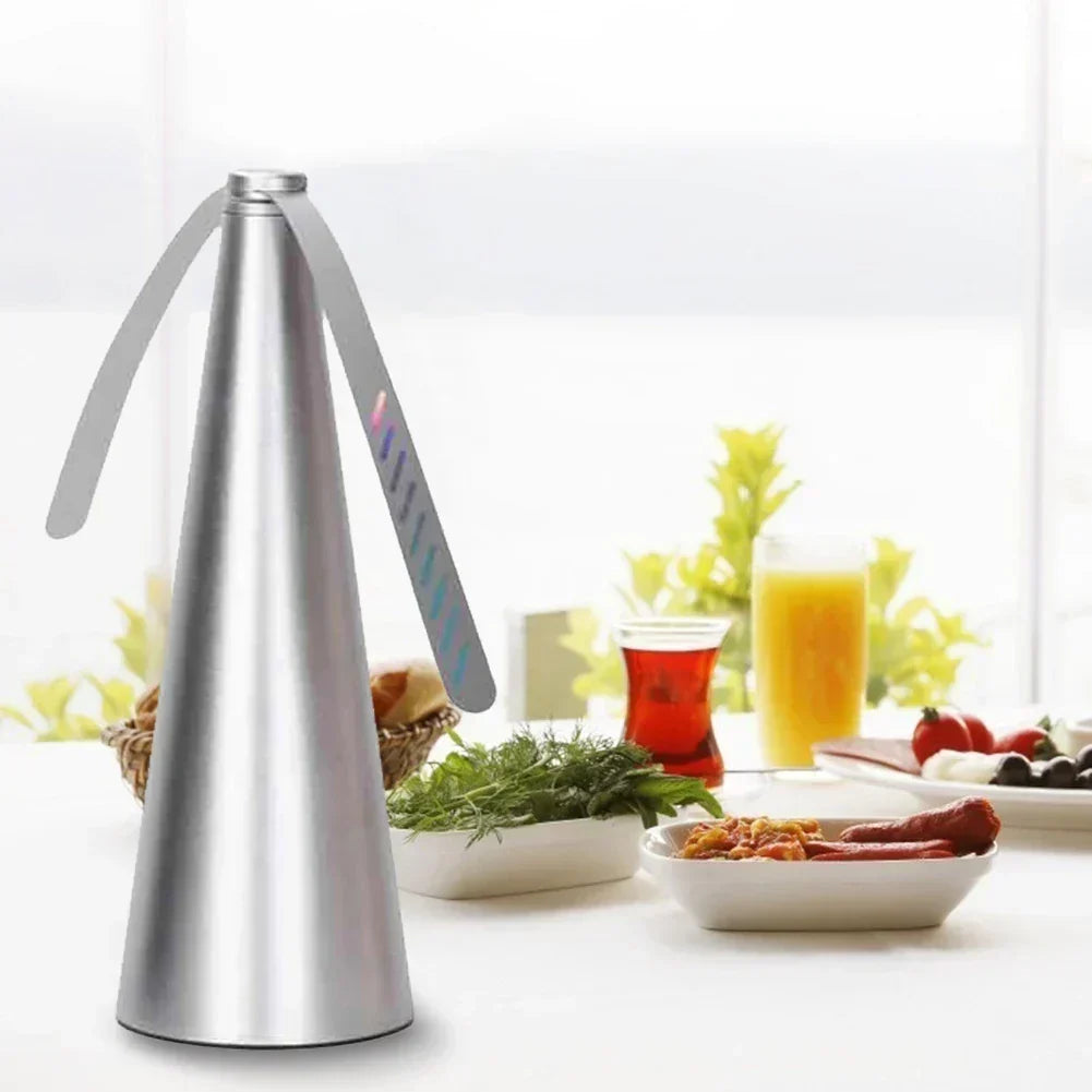 Portable Insect Deterrent Fan with Soft-Touch Blades