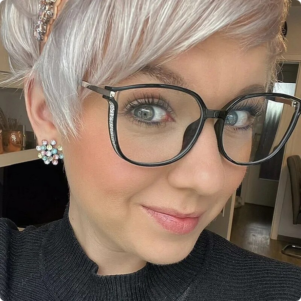 Classic Frame Reading Glasses for Women | Elegant Design & Comfortable Fit
