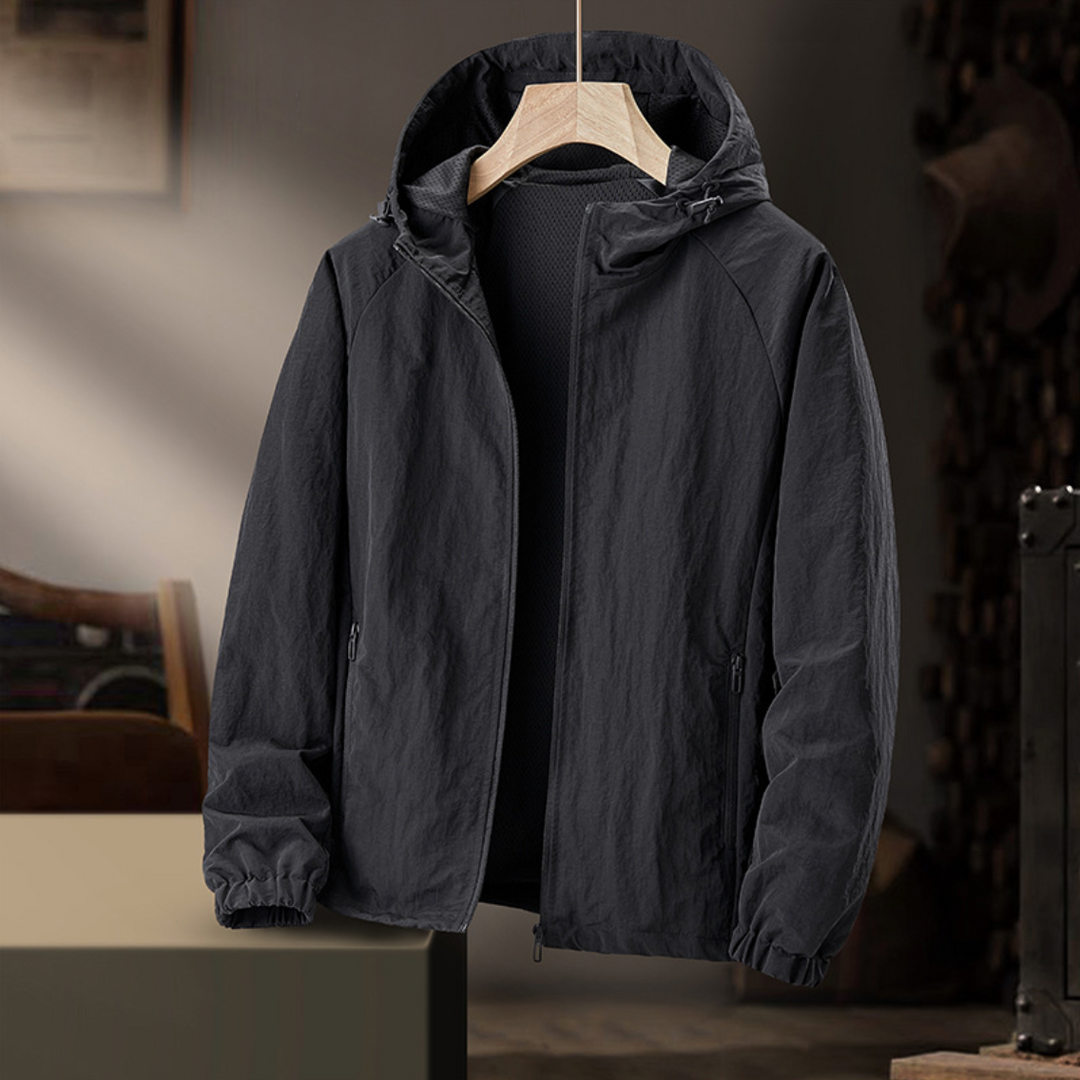 Rennie | Mens Windbreaker for City Explorers — Urban Windbreaker in 4 Colors M–3XL | Westmere