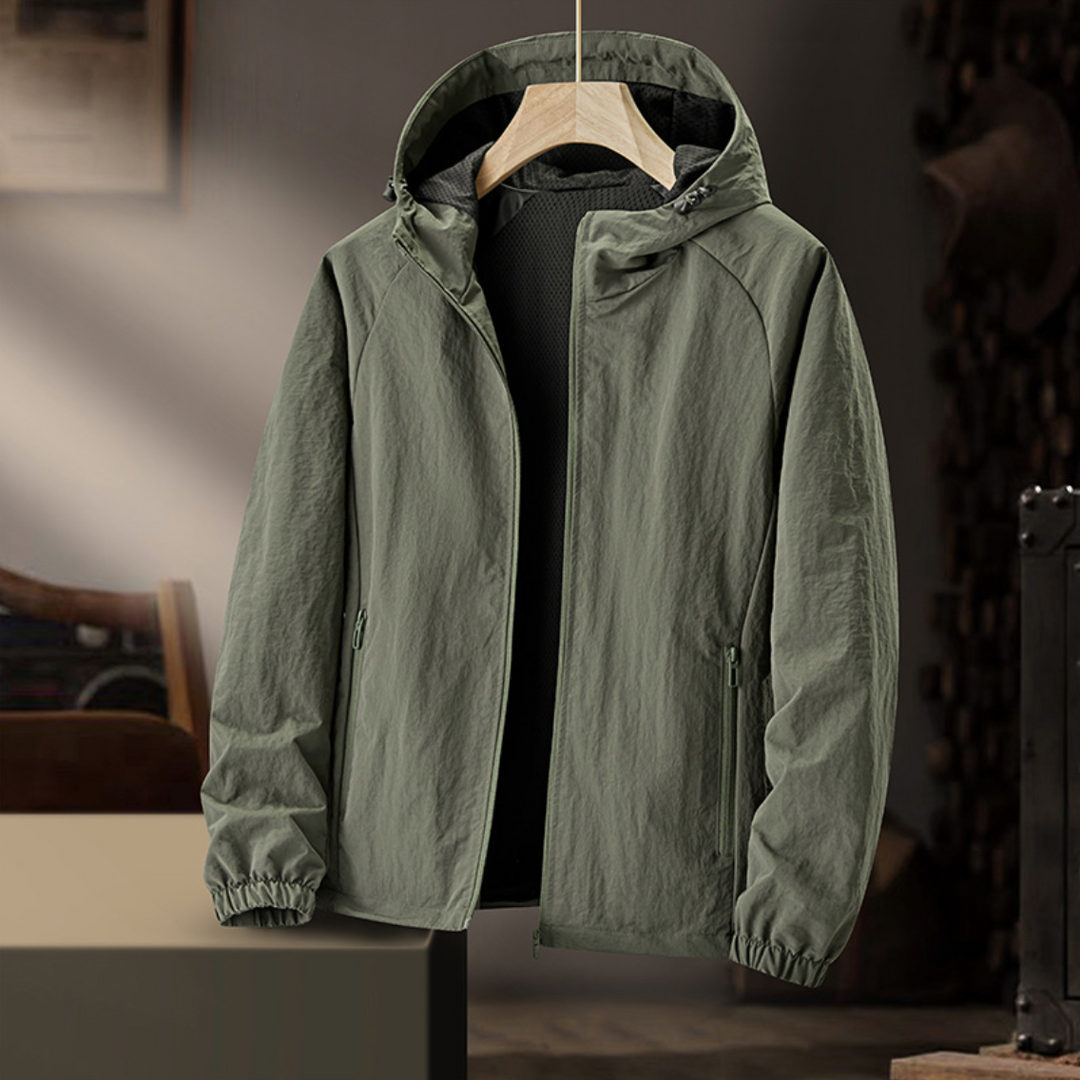 Rennie | Mens Windbreaker for City Explorers — Urban Windbreaker in 4 Colors M–3XL | Westmere