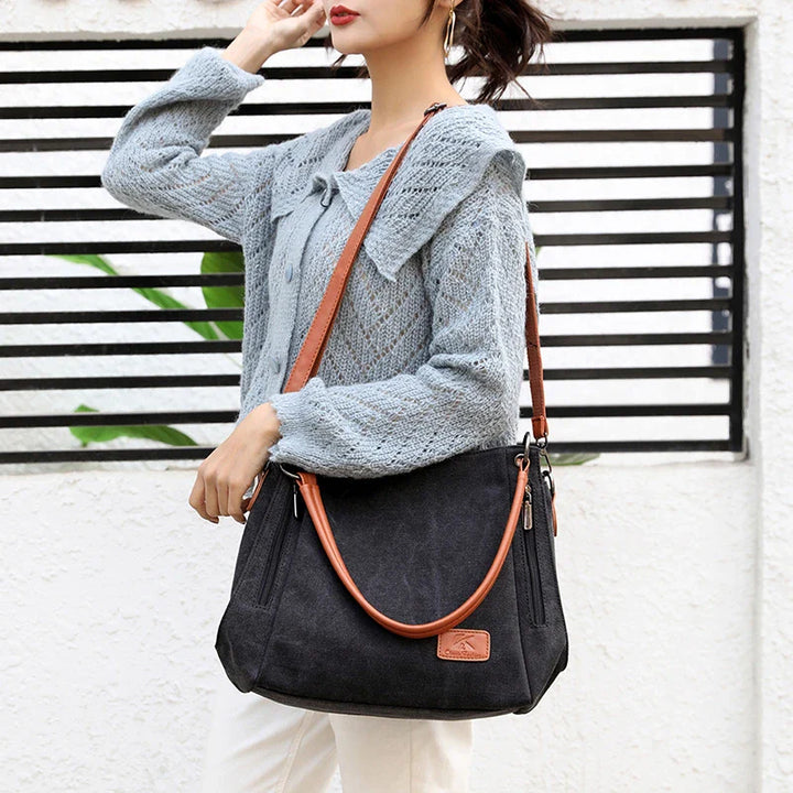 Calla – Canvas Hobo Shoulder Bag, Crossbody Bag