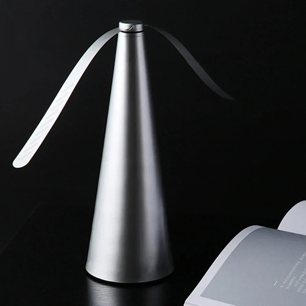 Portable Insect Deterrent Fan with Soft-Touch Blades