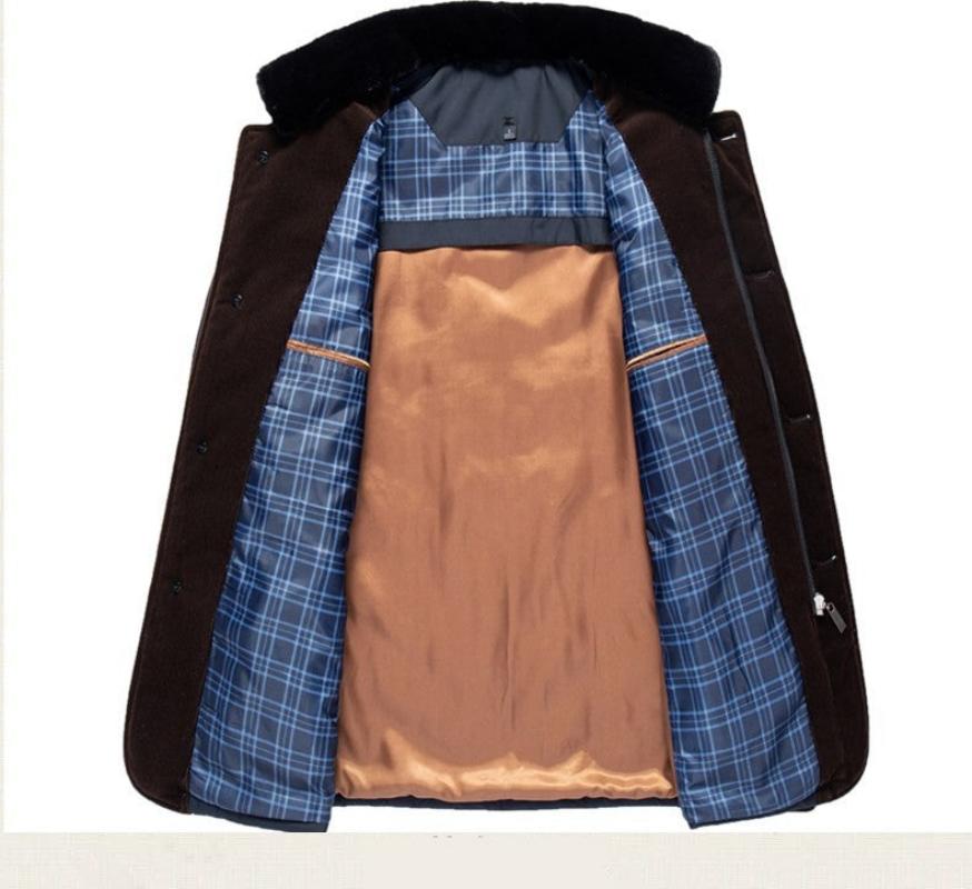 Harley | Mens Premium Warm Coat — Classic Winter Coat in 3 Colors L–3XL | Westmere