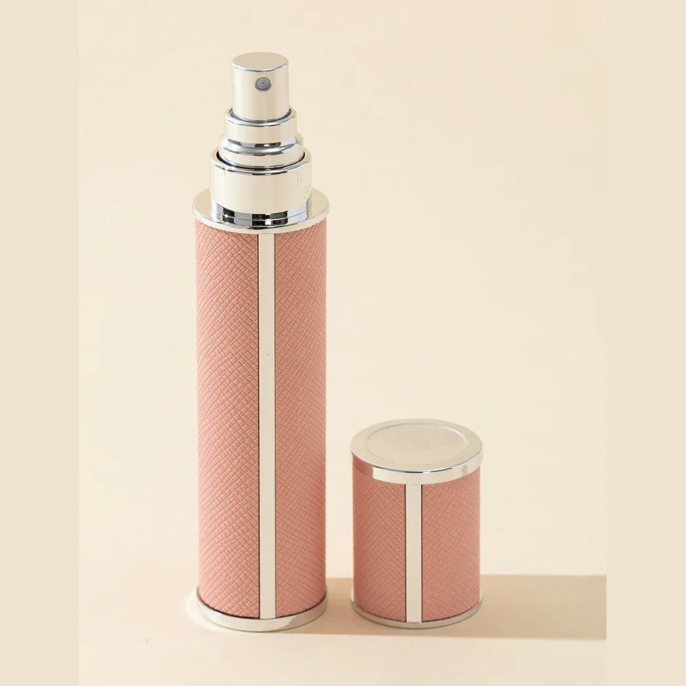 Compact Glass Perfume Atomizer Spray Bottle - 10ml Refillable Travel Size