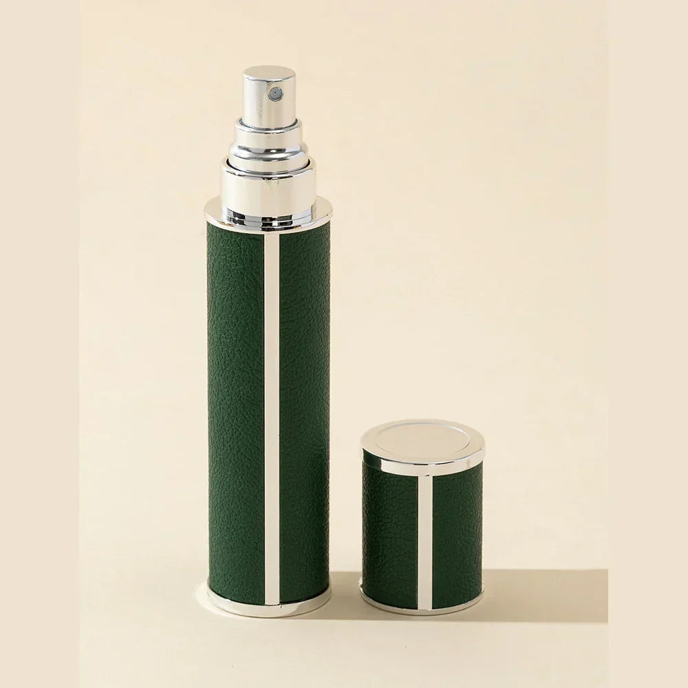 Compact Glass Perfume Atomizer Spray Bottle - 10ml Refillable Travel Size