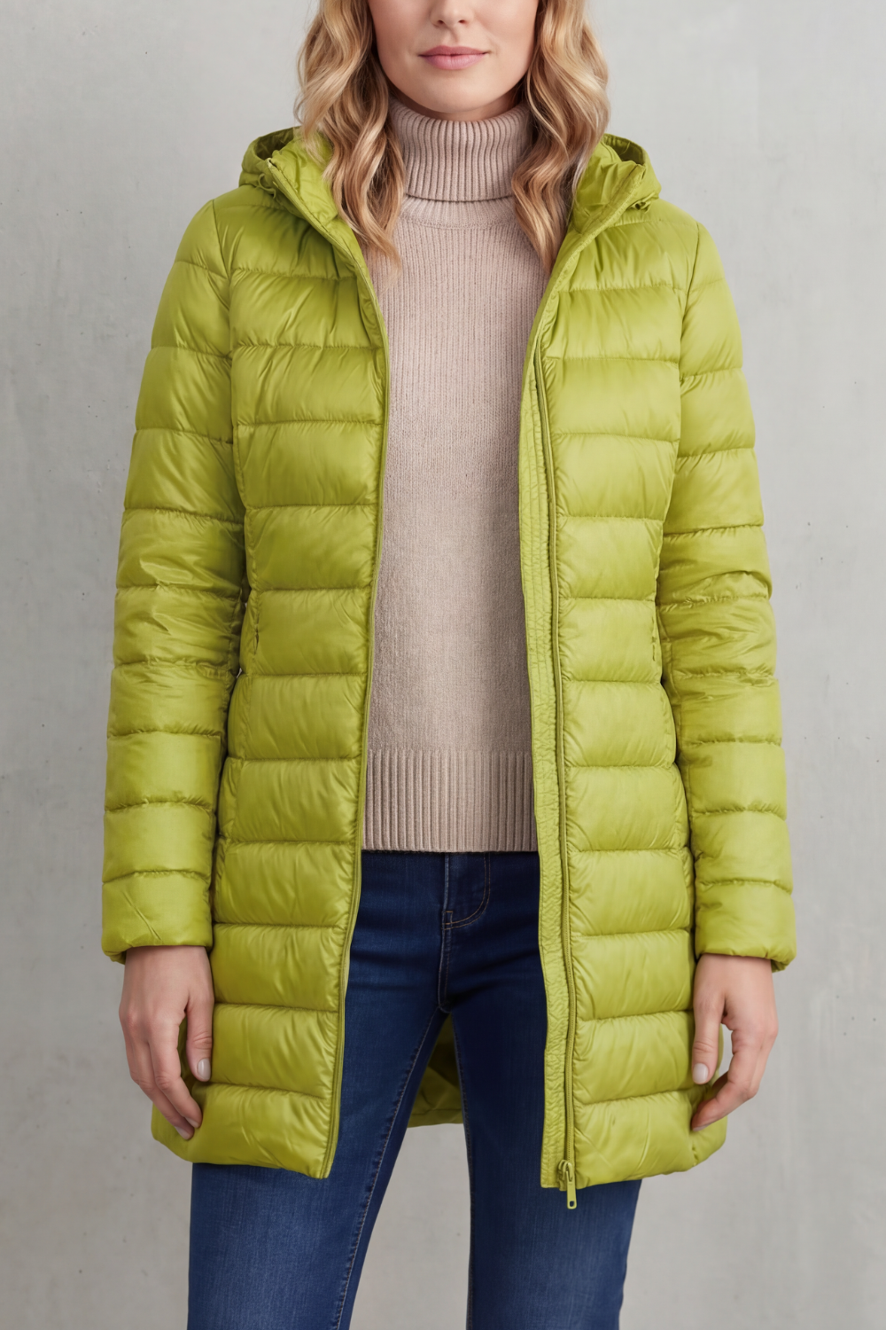 Women's Premium Lightweight Hooded Down Puffer Jacket – Ultra-Warm & Packable
