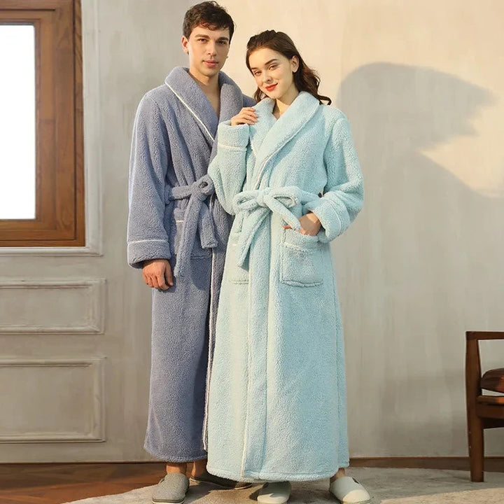 FleeceComfort - Winter Bathrobe in Flannel