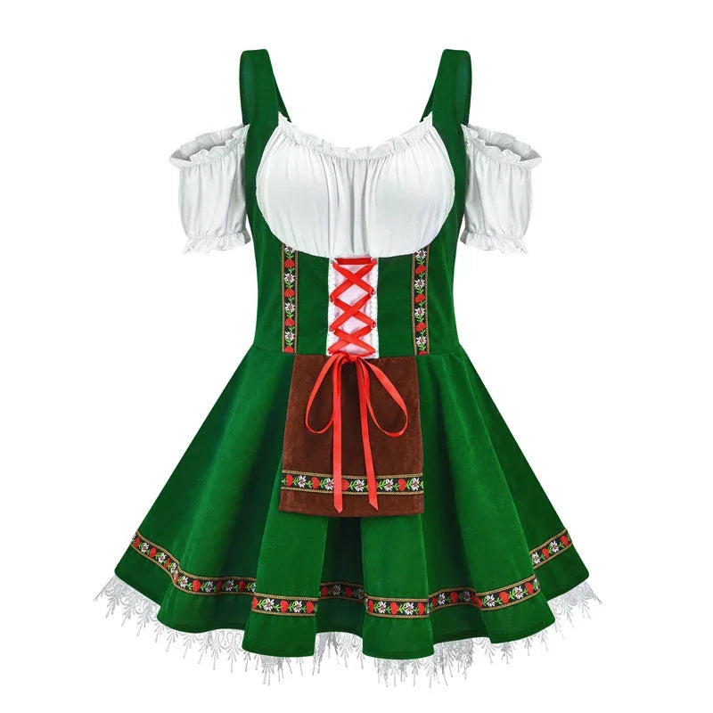 Trendy Oktoberfest Dirndl Dress