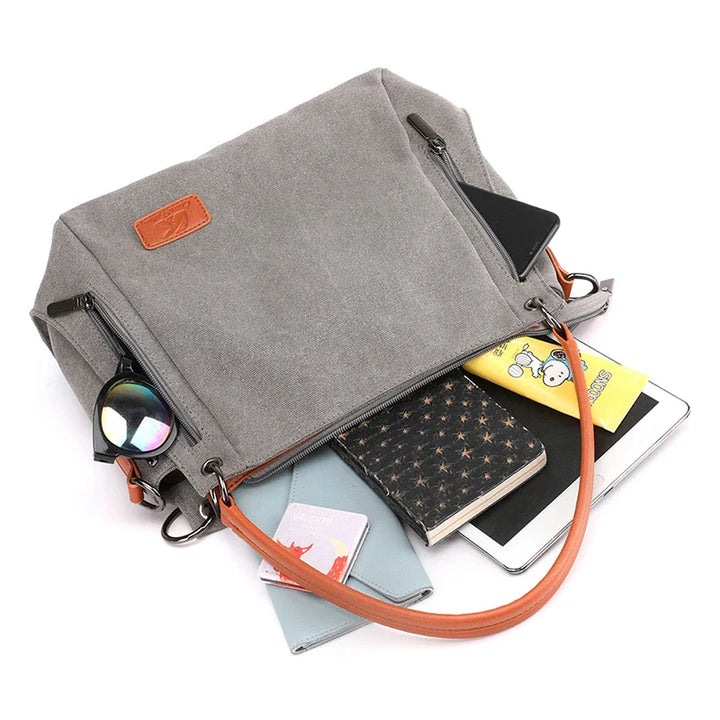 Calla – Canvas Hobo Shoulder Bag, Crossbody Bag