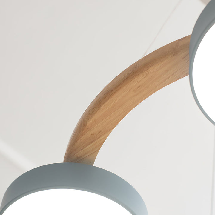 Cliff Chandelier Bird Round