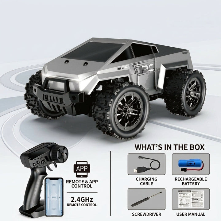 All-Terrain 4WD Off-Road RC Truck with Waterproof Design