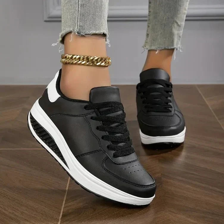 Comfort Stride Women's Everyday Sneaker – Ergonomic Support & Flexible Cushioning