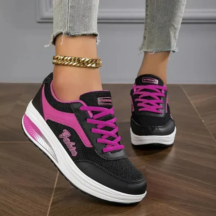 Comfort Stride Women's Everyday Sneaker – Ergonomic Support & Flexible Cushioning