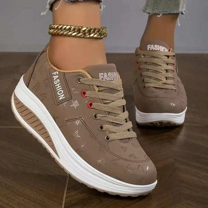 Comfort Stride Women's Everyday Sneaker – Ergonomic Support & Flexible Cushioning
