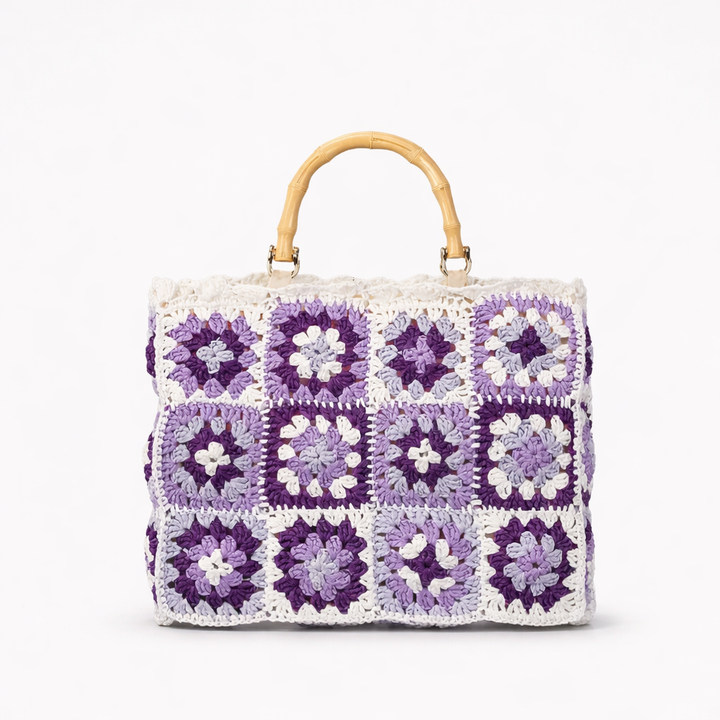 Solana – Crochet Tote Bag, Large Woven Beach Shoulder Bag