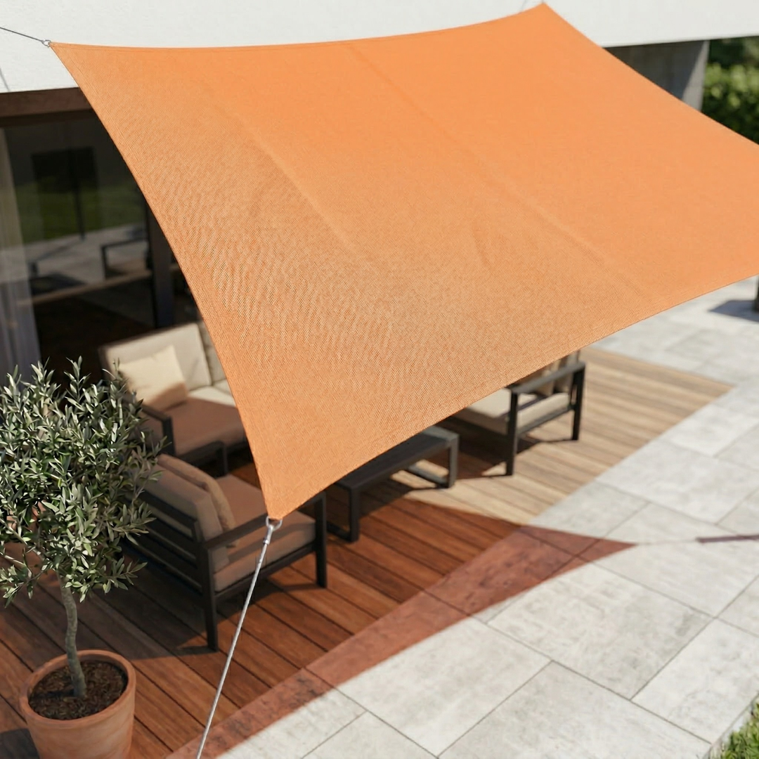 Rectangular Sun Sail Waterproof | Water-Resistant Outdoor Fabric | UV Protection | SkyCover