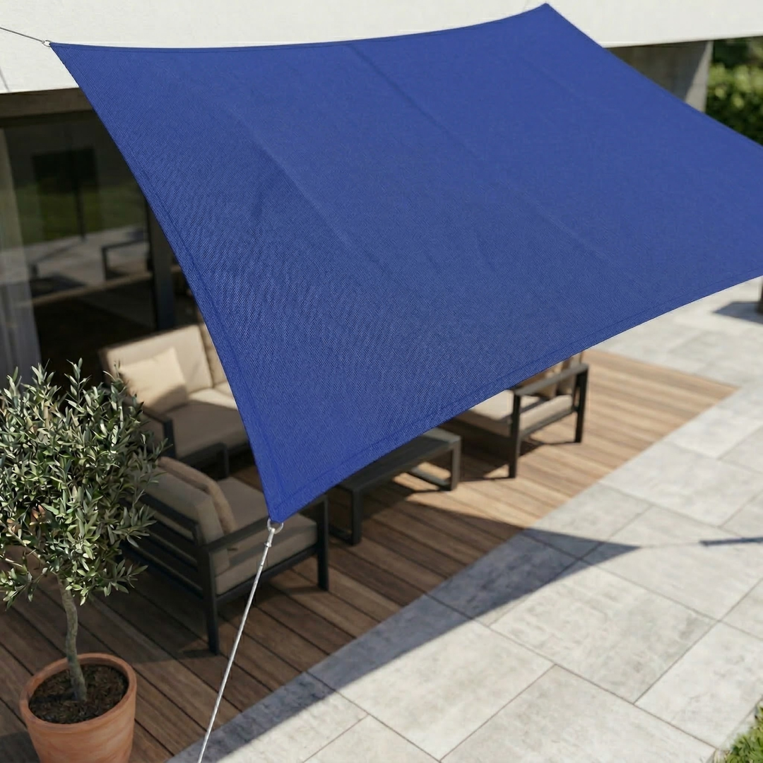 Rectangular Sun Sail Waterproof | Water-Resistant Outdoor Fabric | UV Protection | SkyCover