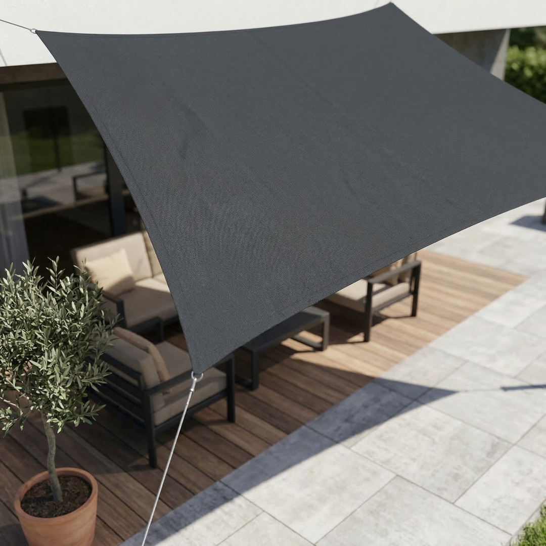 Rectangular Sun Sail Waterproof | Water-Resistant Outdoor Fabric | UV Protection | SkyCover